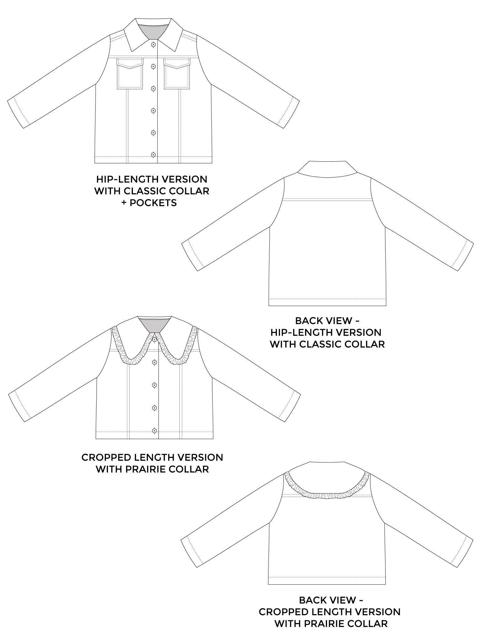 Sonny Jacket Pattern Pattern Tilly and the Buttons
