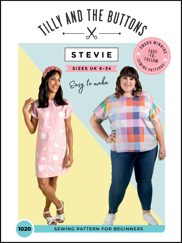 Stevie Top and Dress Pattern Pattern Tilly and the Buttons