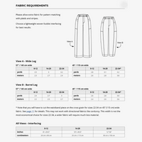 5-Week Sewing Course - Falconer Pants
