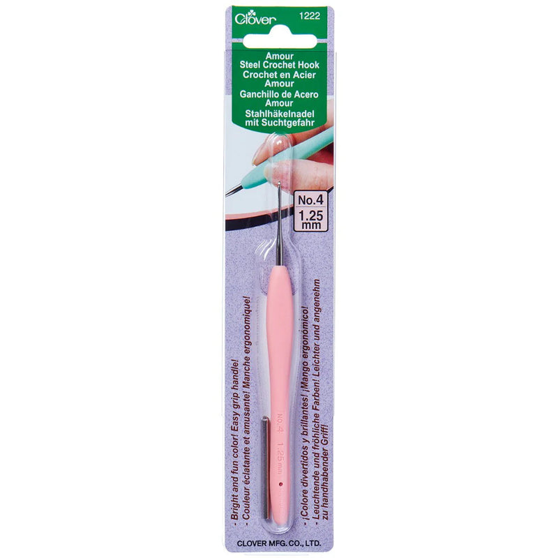 Amour steel crochet hook size 4 (1.25mm)