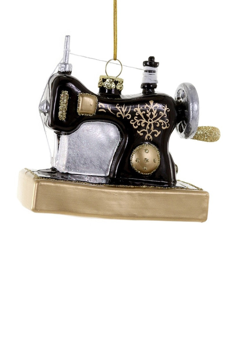 Antique Sewing Machine Ornament Ornament Cody Foster and Co.