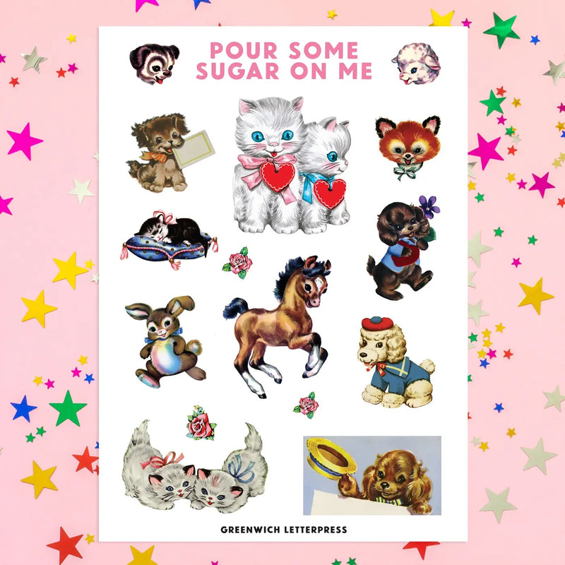 cute animal stickers 