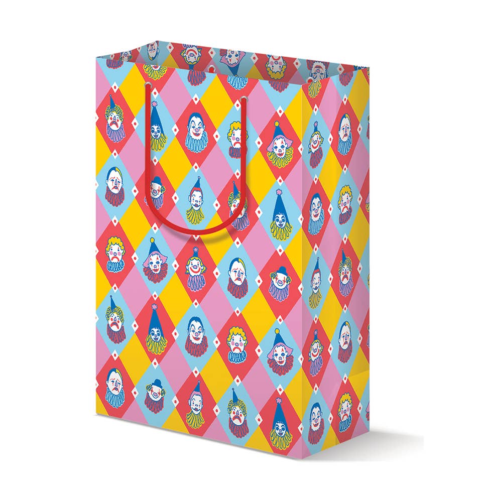 Clowns Gift Bag Greeting Cards The Good Twin