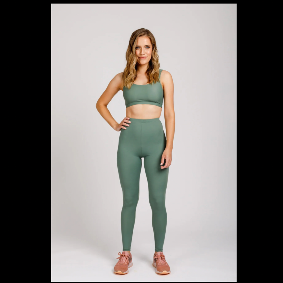 woman modeling leggings