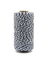 2mm Bakers Twine Gift Wrap May Arts Black & White