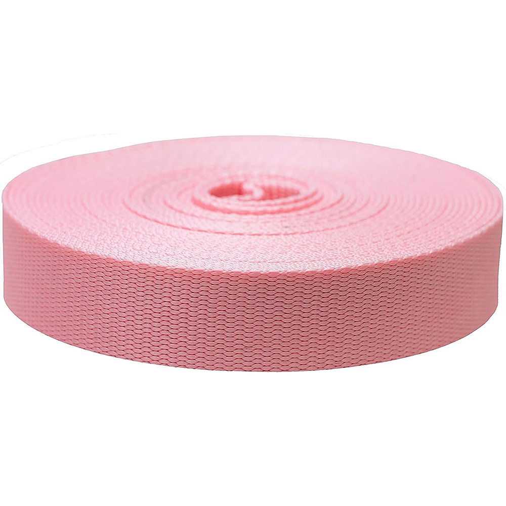 1.5" Poly Webbing - Baby Pink Notions Brooklyn Craft Company