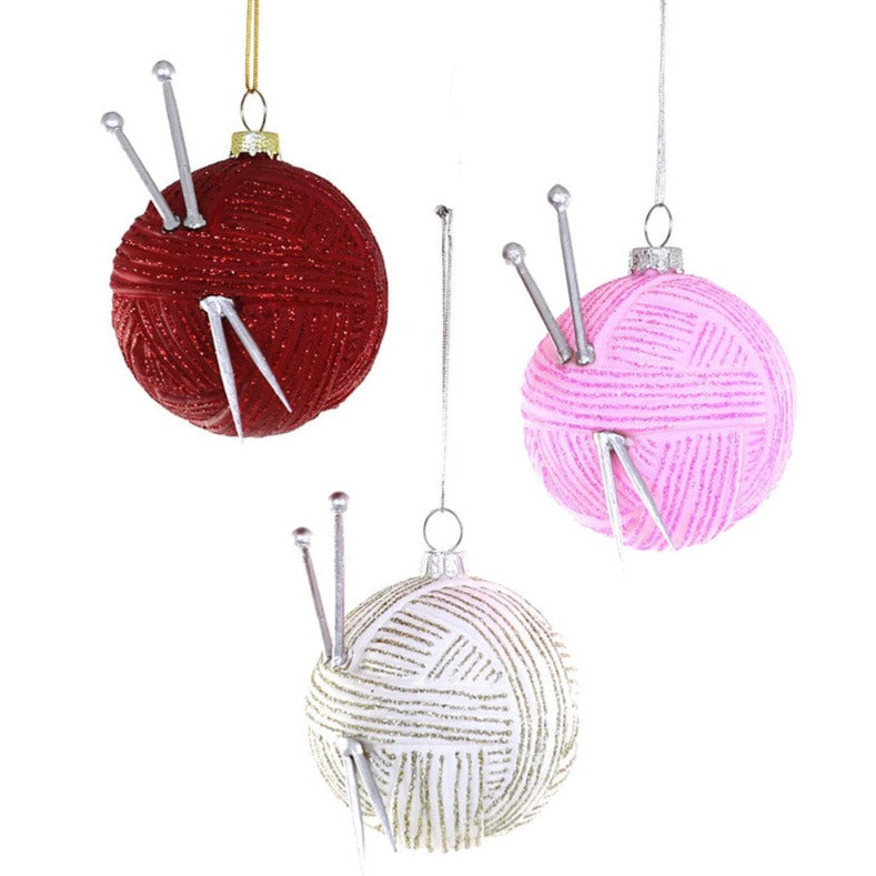 Yarn Ball Ornament Brooklyn Craft Company