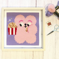 Bear with Popcorn Needle Point Kit
