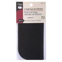 Twill Iron-On Patches