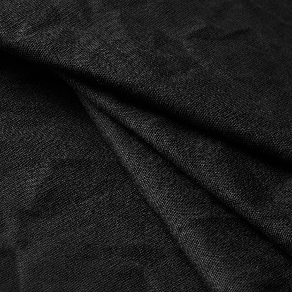 Waxed Army Duck Canvas- Black1