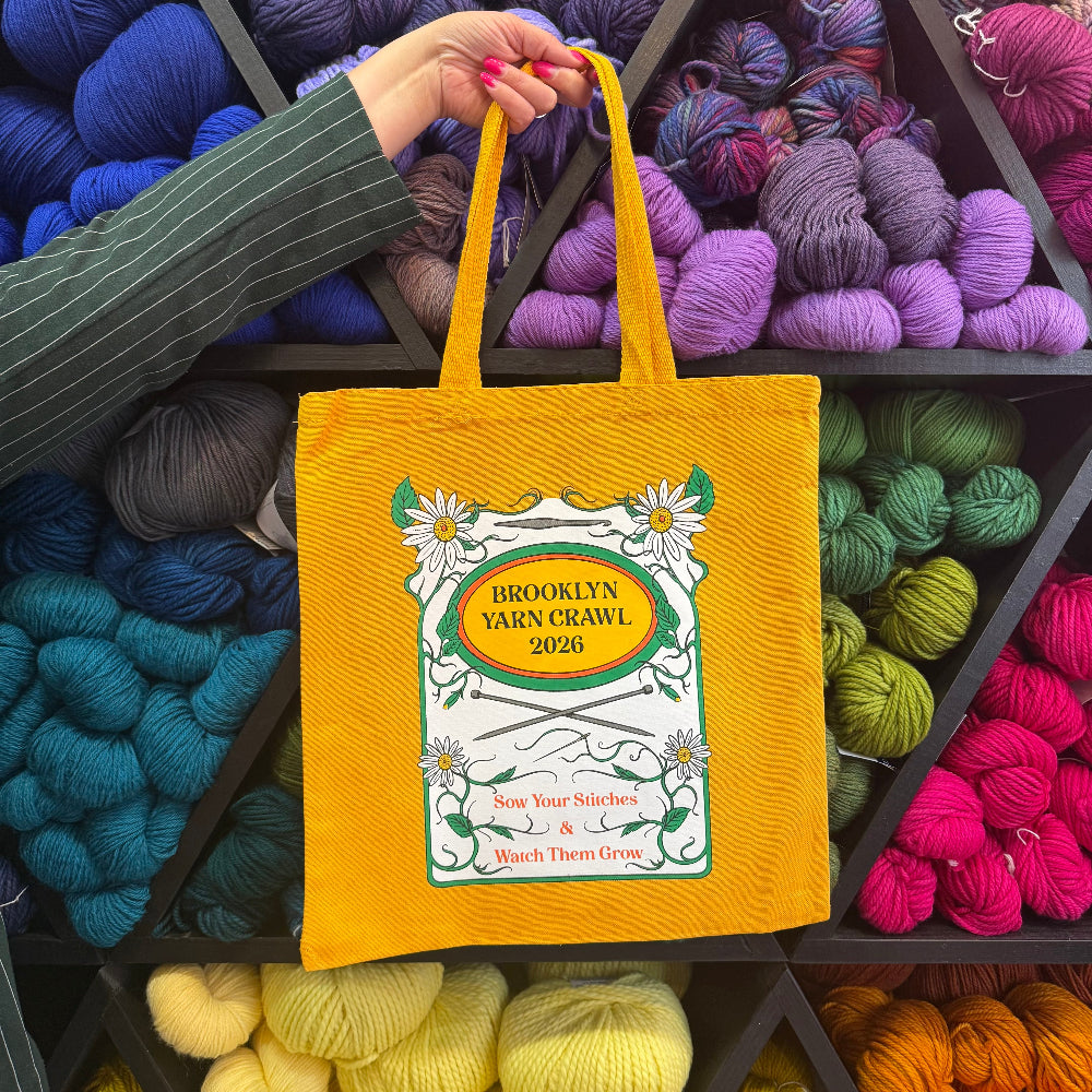 Brooklyn Yarn Crawl 2026 Tote Bag – Brooklyn Craft Company