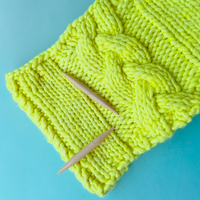 Knit a Chunky Cable Cowl Workshop Brooklyn Craft Company