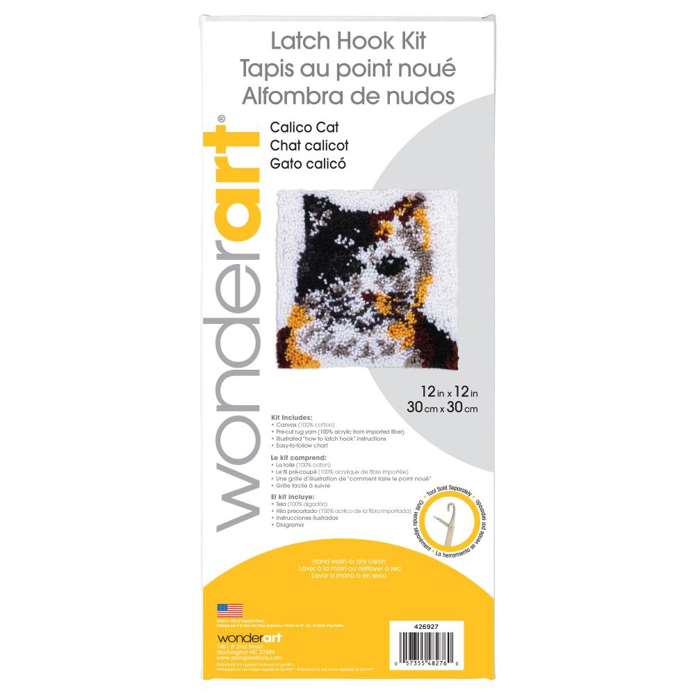 Calico Cat Latch Hook Kit
