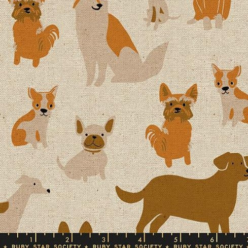 CANVAS Dog Park: Dog Medley in Natural