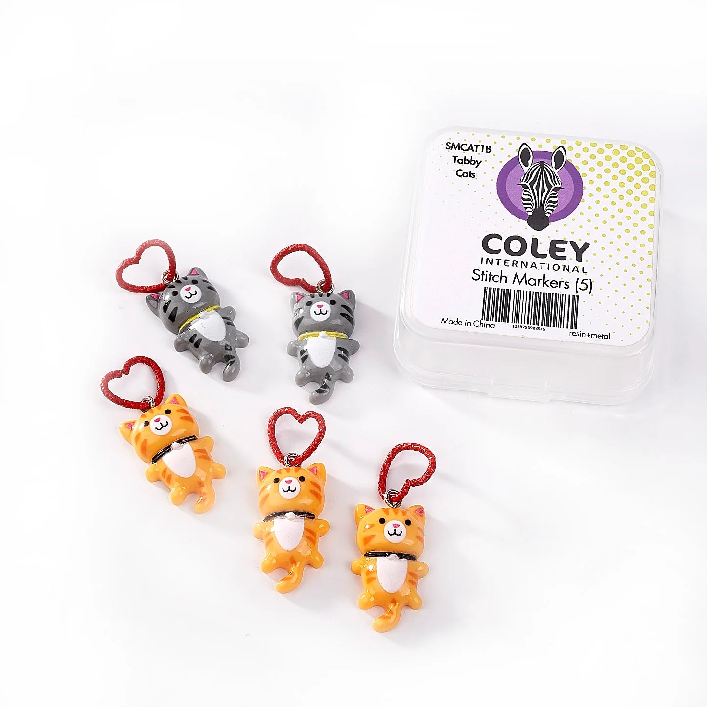 Tabby Cat Stitch Markers