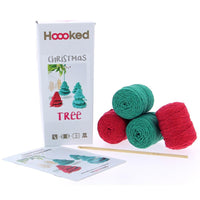 Christmas Tree Crochet Kit Kit Hoooked
