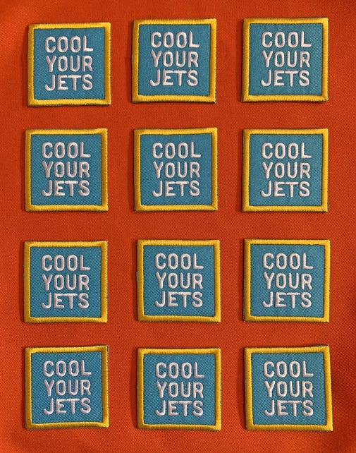 Cool Your Jets Patch Accessories MBMB