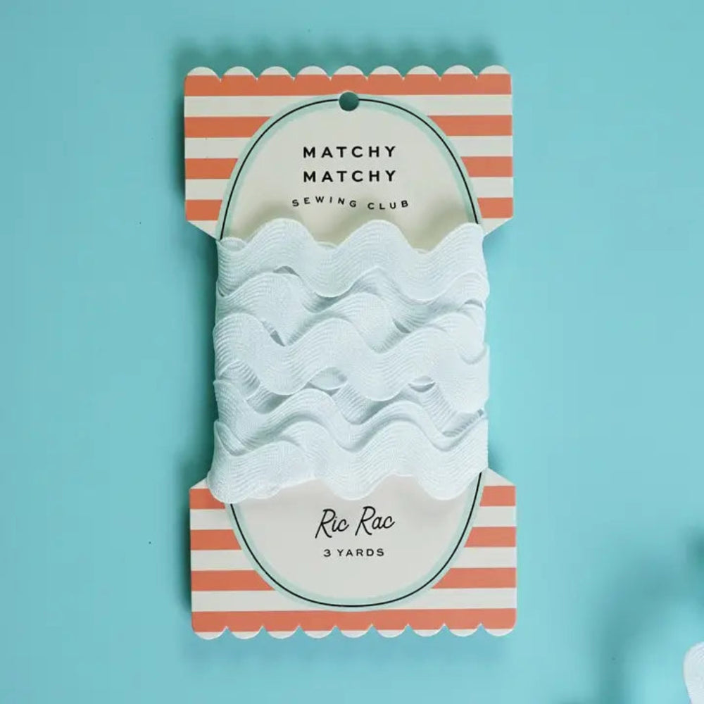 White Ric Rac Png Chalk Big Ric Rac – Brooklyn Craft Company