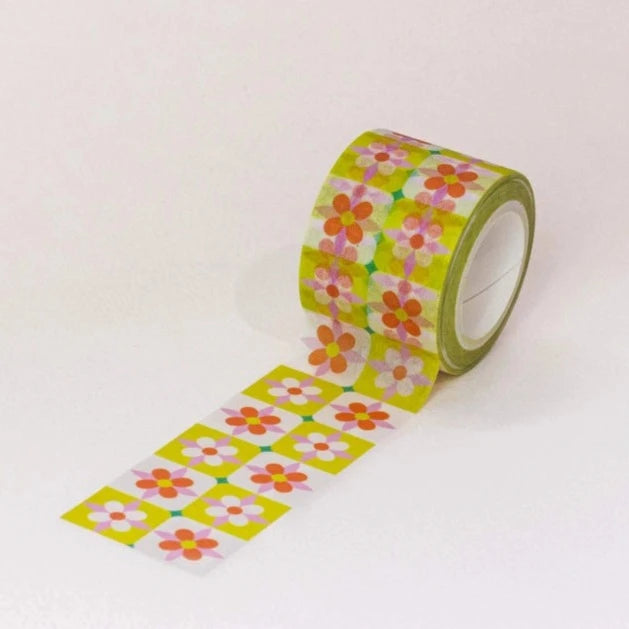 Flower Tiles Washi Tape Accessories My Darlin'