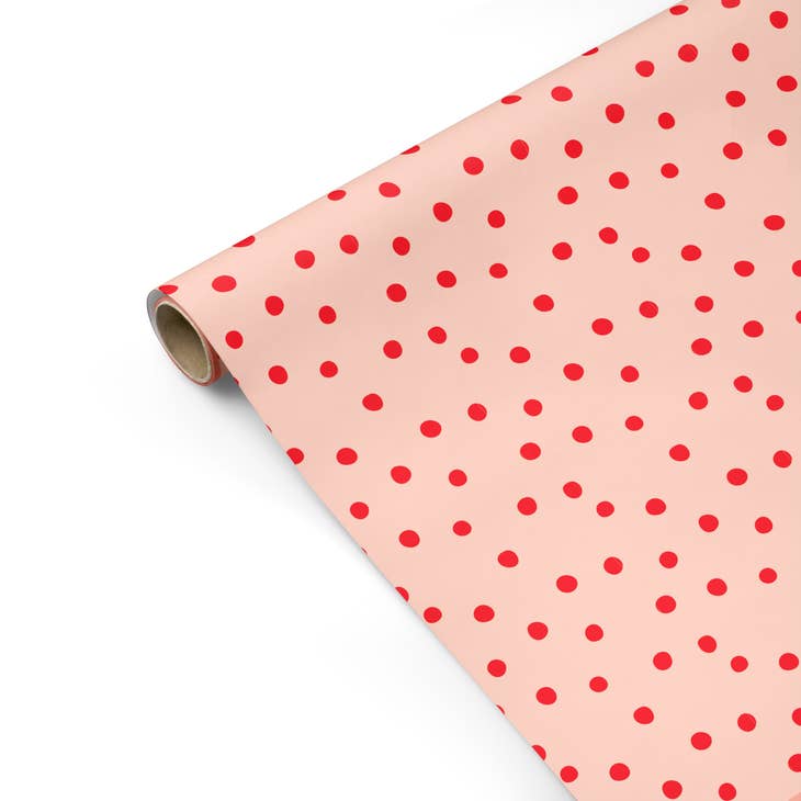 Modern Polka Dot Gift Wrap