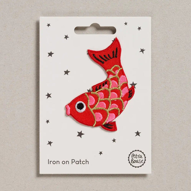 red koi fish patch 