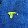 Hot Glue Gun Enamel Pin
