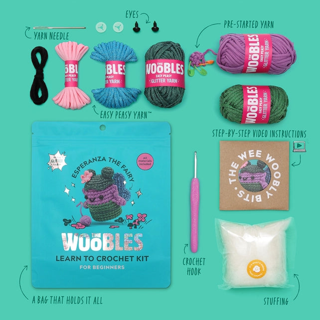 Item included in crochet kit