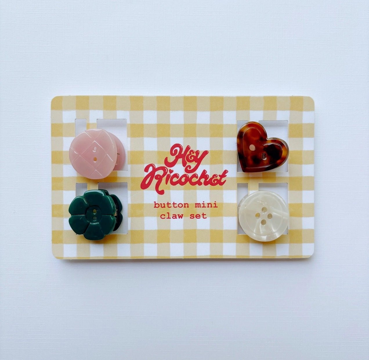 Folklore Button Mini Claw Set