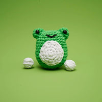 Henri the Frog Beginner Crochet Kit Kit The Woobles