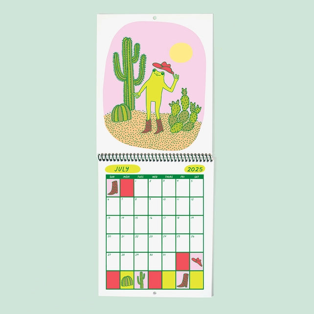 froggy-of-the-month-2025-calendar-brooklyn-craft-company