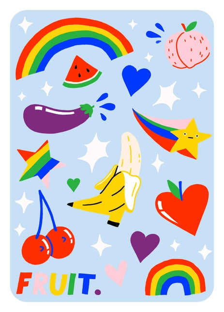 Feeling Fruity Iron On Sheet Set Accessories Hot Dang Press