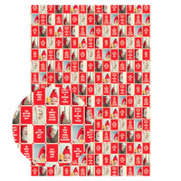 Creepy Santa Mixed Gift Wrapping Paper Set Gift Wrap Smitten Kitten