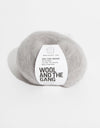 Take Care Mohair Yarn Wool and the Gang Dusty Grey