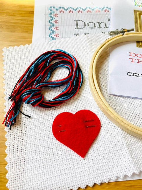 Get A Hobby Cross Stitch Kit Kit Subversive Cross Stitch