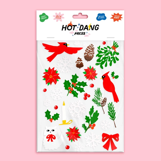 Pure Winter Moods Iron On Sheet Set Accessories Hot Dang Press