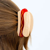 Hot Dog Hair Claw