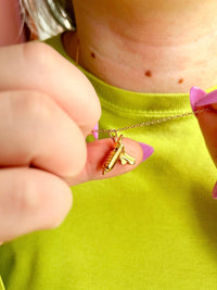 Hot Glue Gun Necklace Accessories The Peach Fuzz