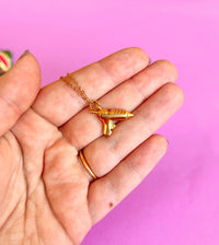 Hot Glue Gun Necklace Accessories The Peach Fuzz