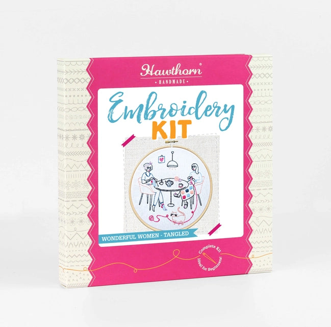 Box of embroidery kit
