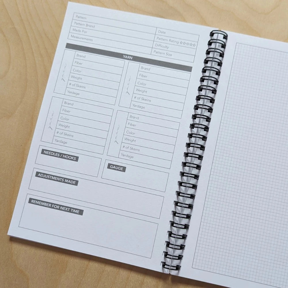 Knit & Crochet Journal Notebook Kohamche