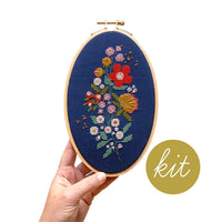 Forget-Me-Knots Cross Stitch Kit Needlework Junebug and Darlin