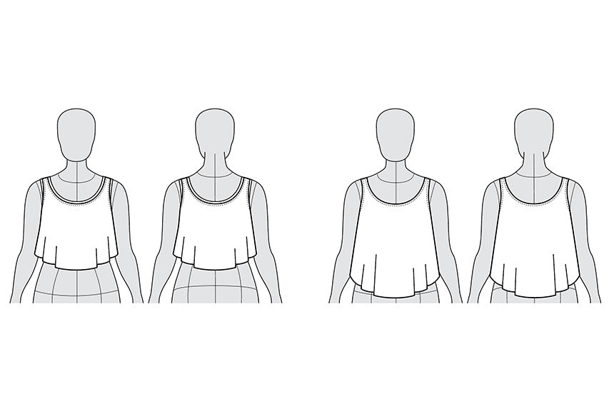Sewing with Knits: Luna Tank Workshop Brooklyn Craft Company