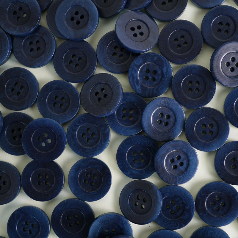 Midnight 1" Corozo Nut Buttons Buttons Matchy Matchy Sewing Club