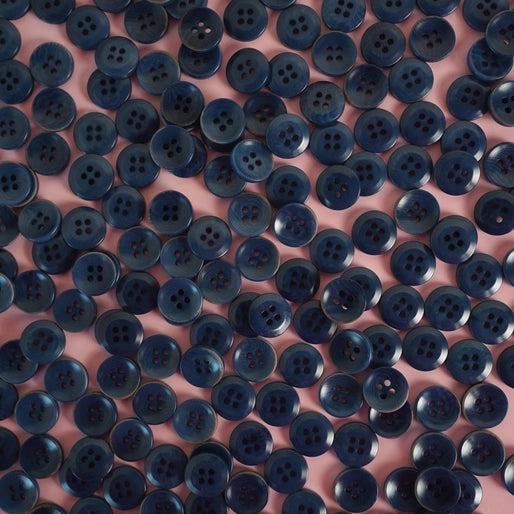 Midnight blue 1/2" buttons