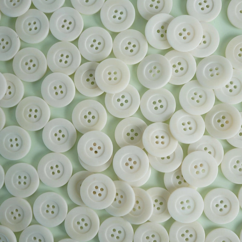 Milk 1" Corozo Nut Buttons Buttons Matchy Matchy Sewing Club
