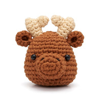 Roosevelt the Moose Beginner Crochet Kit Kit The Woobles