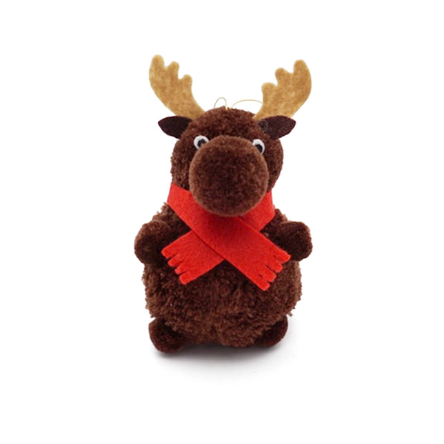 Moose Pom Pom Ornament Ornament Lucky Horse Press