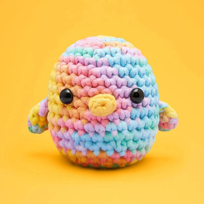 Pastel Chick Beginner Crochet Kit Kit The Woobles