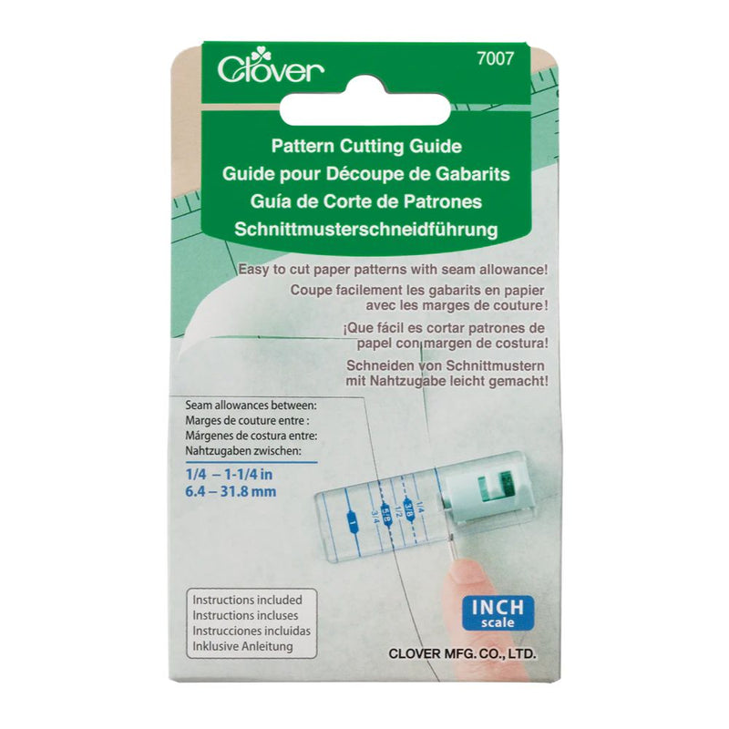 Clover pattern cutting guide packaging on a white background