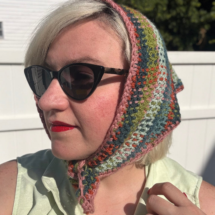 Picnic Plaid Kerchief Crochet Pattern – Brooklyn Craft Company
